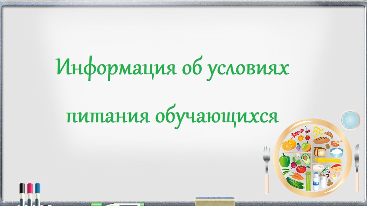 Информация об условиях питания обучающихся.